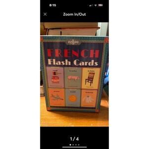 Eeboo French Flashcards